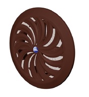 AWENTA VENTILAČNÁ MRIEŽKA KRYT FI 100 T95 BRONZ
