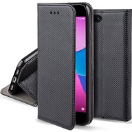 Puzdro Smart Magnet Case + Sklo pre Huawei Y6 2018