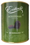 Černé olivy řezané Excelencia 3kg