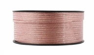 Kabel głośnikowy przewód 2x0.75 mm Cu-OFC na metry
