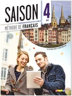 Saison 4 B2 Podręcznik+CDmp3+DVD NOWY Livre de le