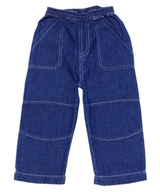 MOHINI BABY świetne spodnie JEANSOWE na gumce klasyczne 80-86-92