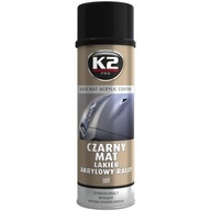 K2-LAK ČIERNY MAT 500ML SPREJ