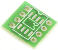 DOSKA S PLOŠNÝMI SPOJMI SOP8 DIP8 ROTATED 90 __ PCB-078