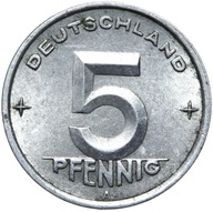 Niemcy DDR - moneta - 5 Pfennig 1949 A - BERLIN