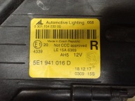 LIGHT FRONT RIGHT SKODA OCTAVIA III 3 LIFT FULL LE