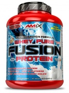 AMIX WHEY PURE FUSION 2300g proteín WPC WPI lahodný