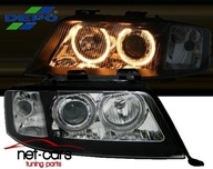 Фары фары audi a6 c5 -01 ксенон d2s angel b - фото