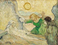 Vincent van Gogh - Vzkriesenie Lazara