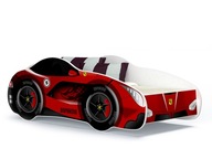 Postel auto 140x70 auto + matrace SPEED CARS