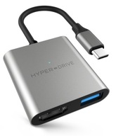 Rozbočovač USB Hyper HD259A-GREY