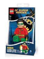 LEGO SUPER HEROES PŘÍVĚSEK NA KLÍČE LED ROBIN LGL KE61