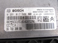 Компютер 0281017600 partner, партнер iii 1.6hdi 12r berling