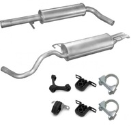 Vw bora 1.4 1.6 1.9sdi (1998-2006) глушитель центральный наконечника