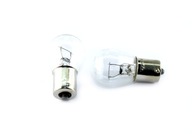 Лампочка противотуманка 12v 21w ba15s simson mz jawa cz белый przezroczysta