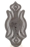 Oceľová maska značky kovaná montážna dlažba