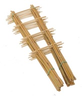 Bambusový rebrík 120 cm /10ks pergola na rastliny