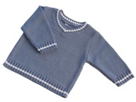 Sweterek do chrztu dla chłopca ubranko rozmiar 68