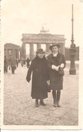 BRAMA BRANDENBURSKA - fotografia z lat 30-tych.
