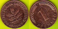 RFN - 1 Pfennig 1969 r. G