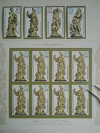 NRD - Mi.nr 2905-08 +arkusik - figurki - **