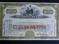 ART DECO NATIONAL TEA 1950