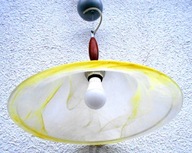 Lampa wisząca pojedyncza GLORIA klosz ze szkła