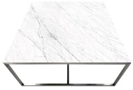 Stolik kawowy spiek kwarcowy 100x100x45 CALACATTA