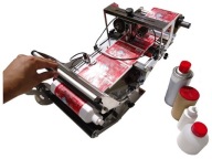 Etykieciarka ET+ P do butelek, puszek, słoików