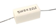 Rezystor mocy 5W ceramiczny 8,2 kiloohm - 4 sztuki