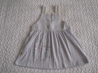 Ewa Klucze sukienka szara kotek nowa roz 86