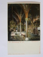 Malbork k/ Gdańska zamek wysoki jadalnia 1900