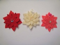 Zawieszka DELIKATNY KWIAT z filcu*