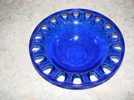 skandynawska, kobaltowa misa 30cm