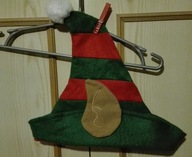 Czapka elfa skrzata mikołaj