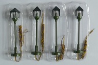 Latarnie parkowe H0 Eaglemoss 4 szt.