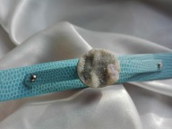 WYJĄTKOWA BRANSOLETKA NATURALNA GEODA AGATU