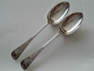 łyżki posrebrzane do sałatek