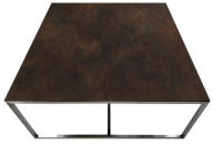 Stolik spiek kwarcowy REA 80x80x40 luksus BRUNO