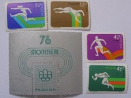Polska - ME w lekkoatletyce - Fi. 2216-19+bl.95 **