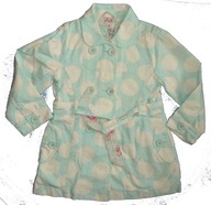 NEXT ŚLICZNY PŁASZCZ PŁASZCZYK GROCHY BDB+