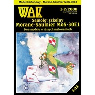 WAK 1-2/08 Samolot Morane-Saulnier MoS-30E1 1:33