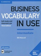 Business Vocabulary in Use Intermediate with answers Bill Mascull