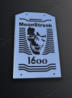 Защита радиатора череп kawasaki mean streak 1600 фото, цена