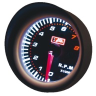 Тахометр 0-8000 оборотов smoke gauges серия 52mm фото, цена