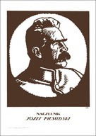 Šéf Józef Piłsudski - Art Deco Poster