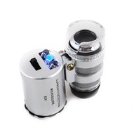 Mikroskop s bielym svetlom a UV zväčšením 60x