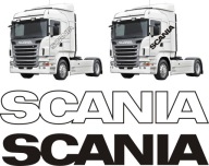 Scania наклейки наклейка кабина цвета фото, цена