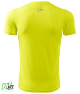 Koszulka rowerowa Odblaskowo XXL żółty