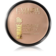 Eveline Art Make Up Anti-Shine Complex Pressed Powder matujący puder mineralny z jedwabiem 37 Warm Beige 14g